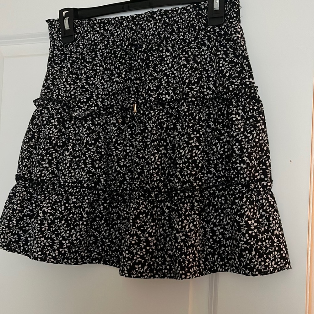 floral mini skirt - size M